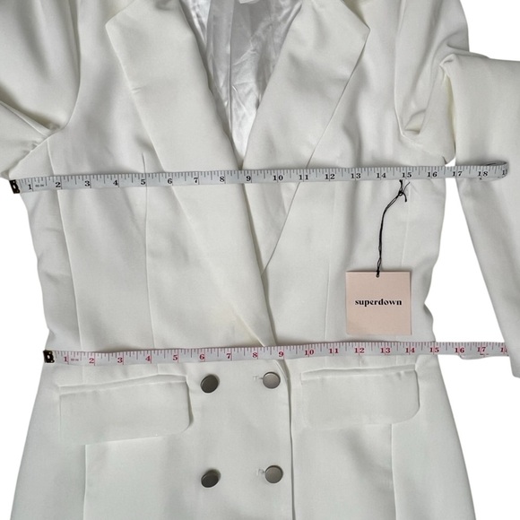 Superdown Cream Madeline Blazer Dress - Picture 16 of 16